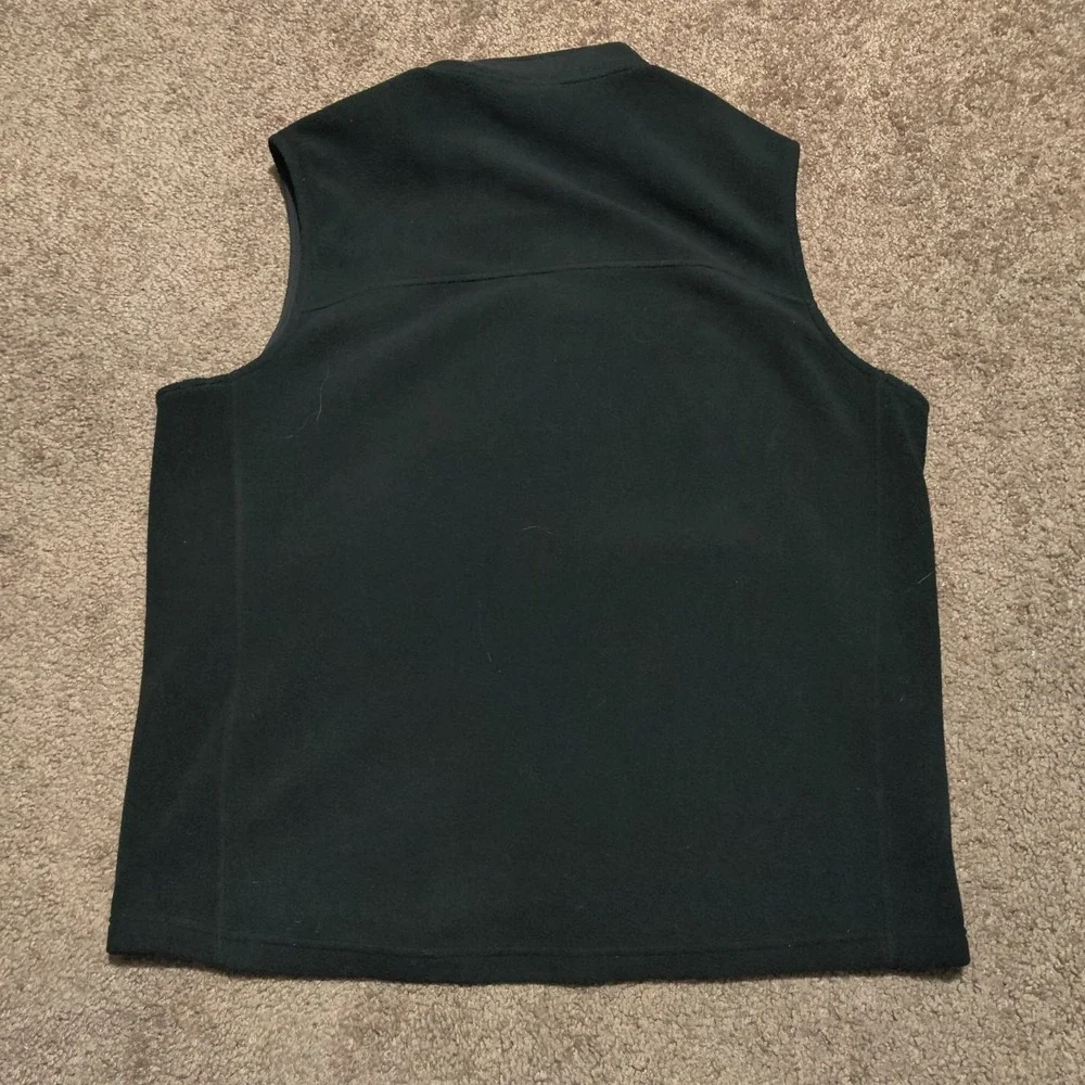 Patagonia Better Sweater Fleece Black Embroidery Vest Men's Size XL Full Zip